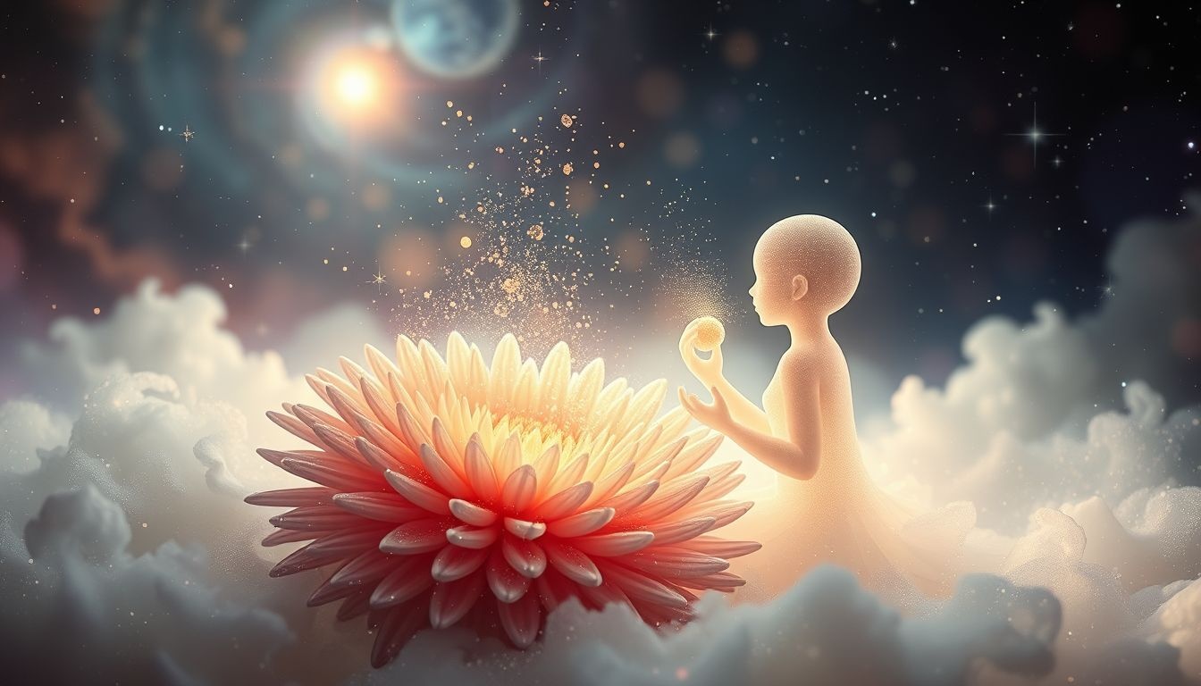 Rêver de chrysanthèmes révèle souvent une profonde guérison intérieure.