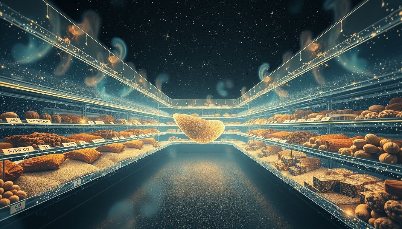 Rêver de muscade en épicerie symbolise richesse intérieure et découvertes.