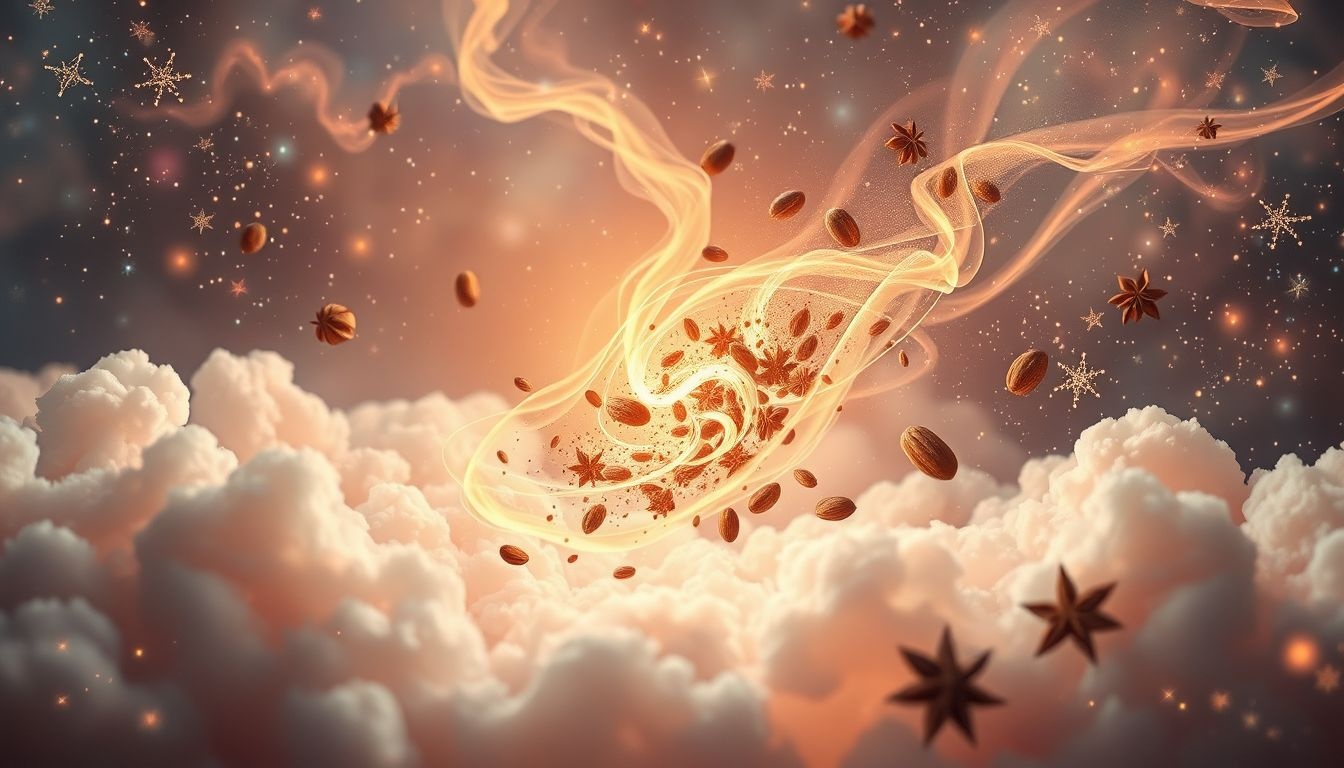 Rêver de muscade symbolise souvent la créativité et la passion cachée.