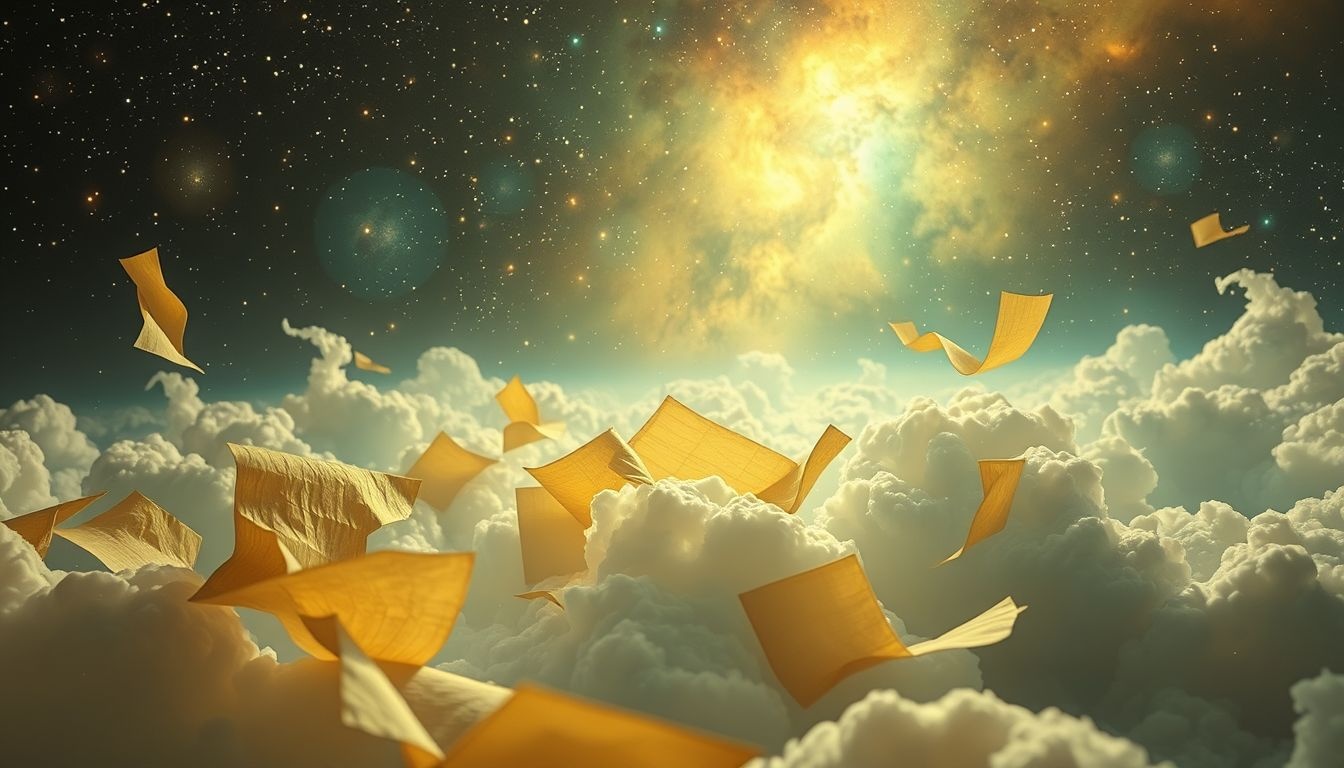 Rêver de papier buvard jauni évoque mémoire et émotions passées.