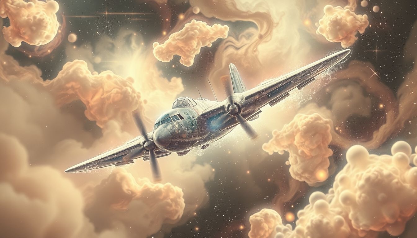 Rêver de piloter un avion de guerre révèle un combat intérieur profond.