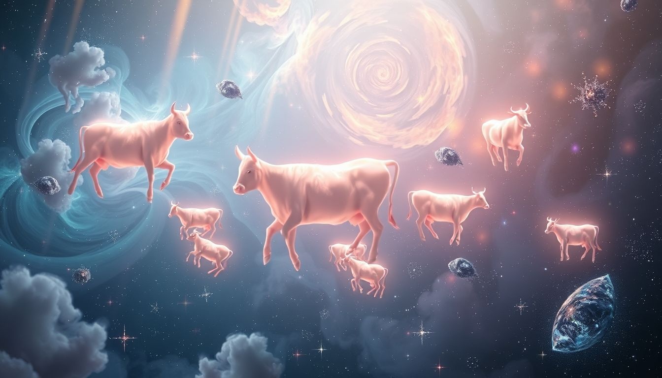 Rêver de plusieurs vaches à lait symbolise richesse et entraide collective.