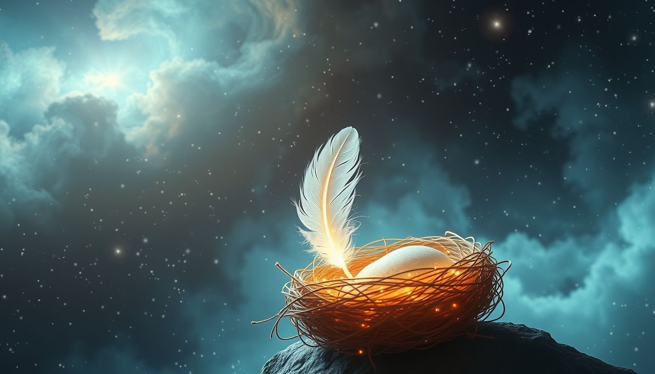 Rêver de quitter un nid symbolise souvent l'émancipation personnelle.