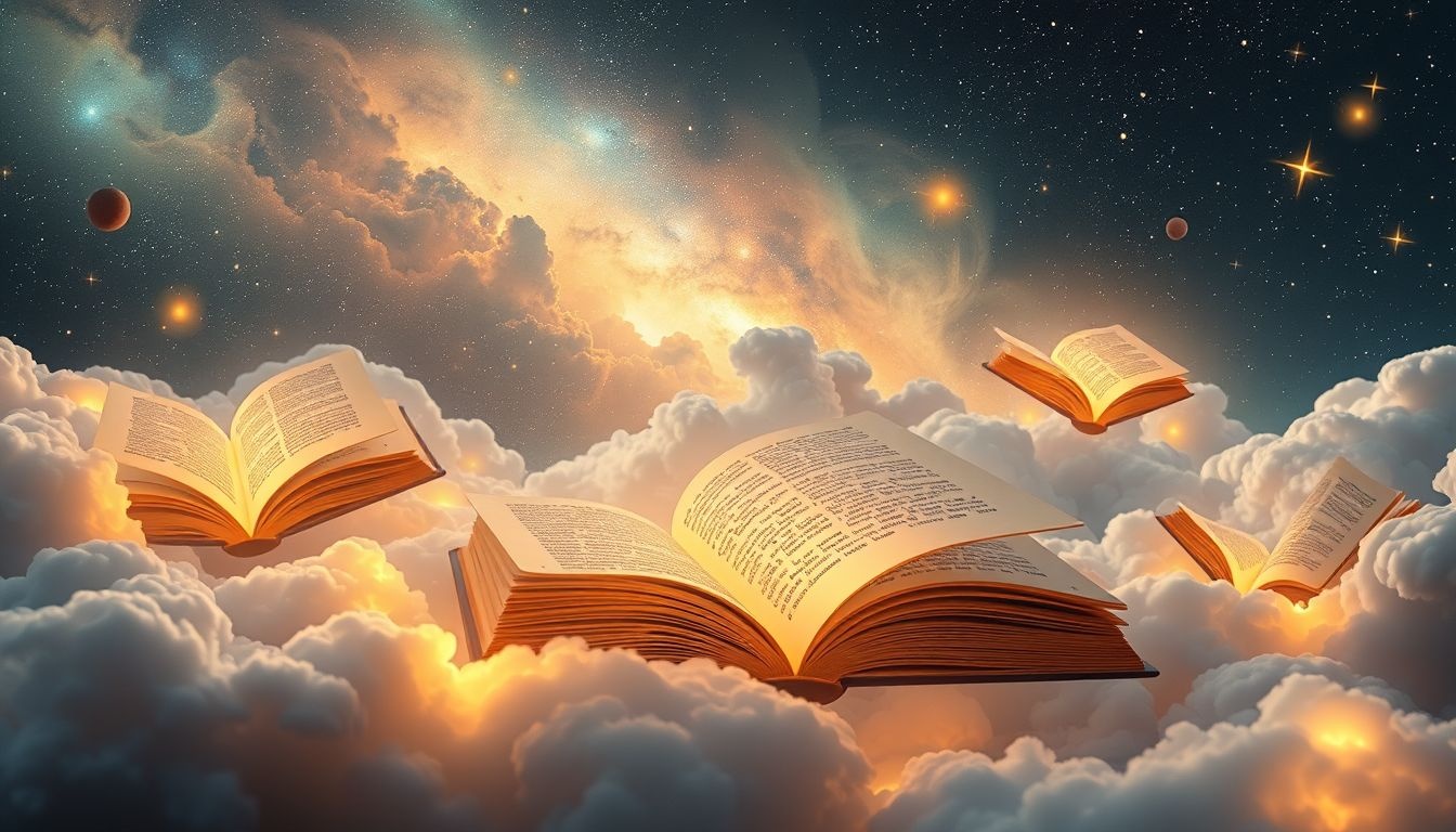 Rêver de ranger des livres symbolise l’acquisition de sagesse profonde.