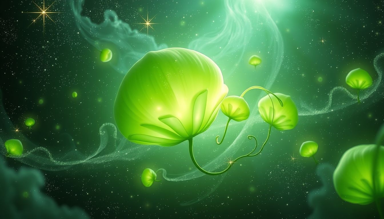 Rêver de salsifis verts symbolise souvent espoir et renouveau profond.