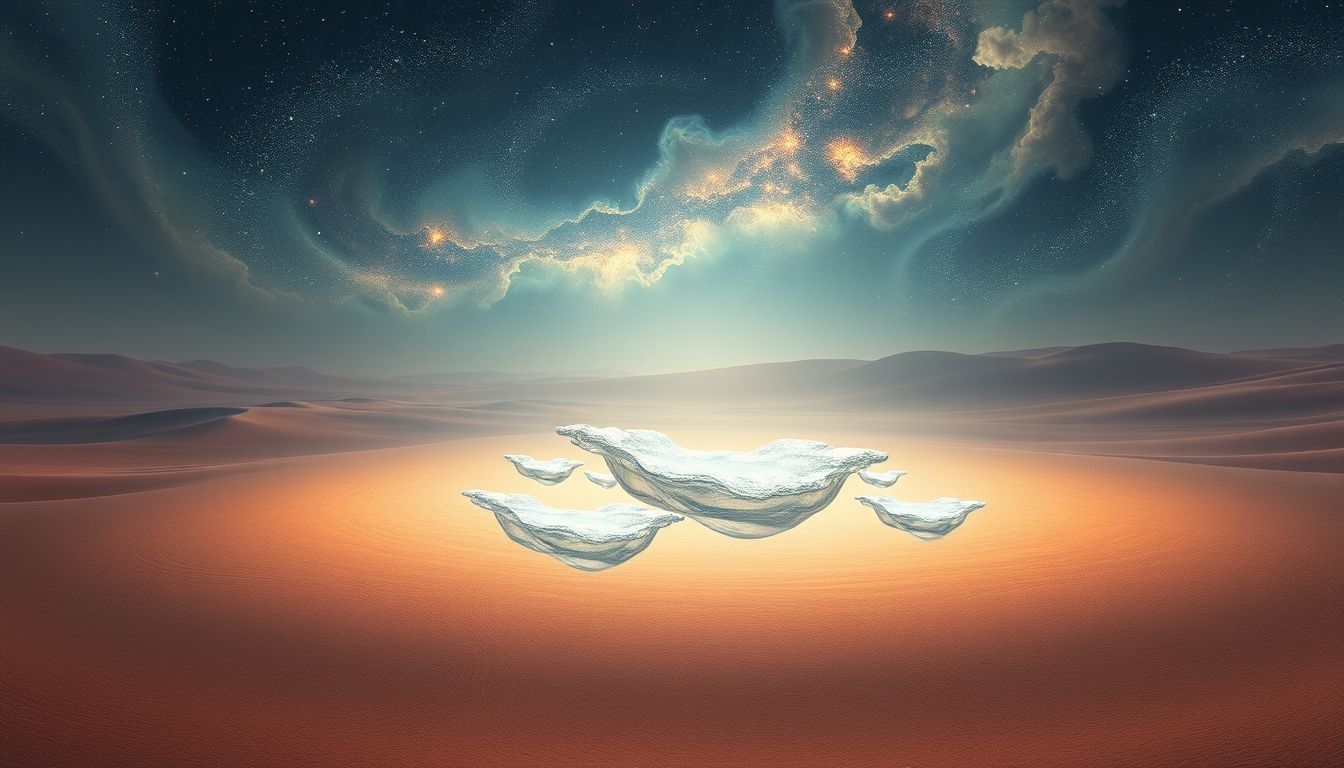 Rêver d'oasis apaise la soif, symbole d'espoir vital.