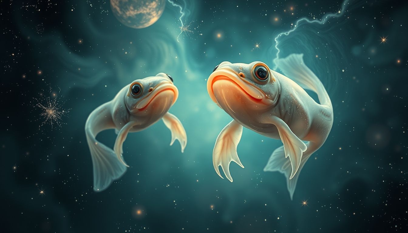 Rêver de têtards mordants reflète des blessures émotionnelles profondes.