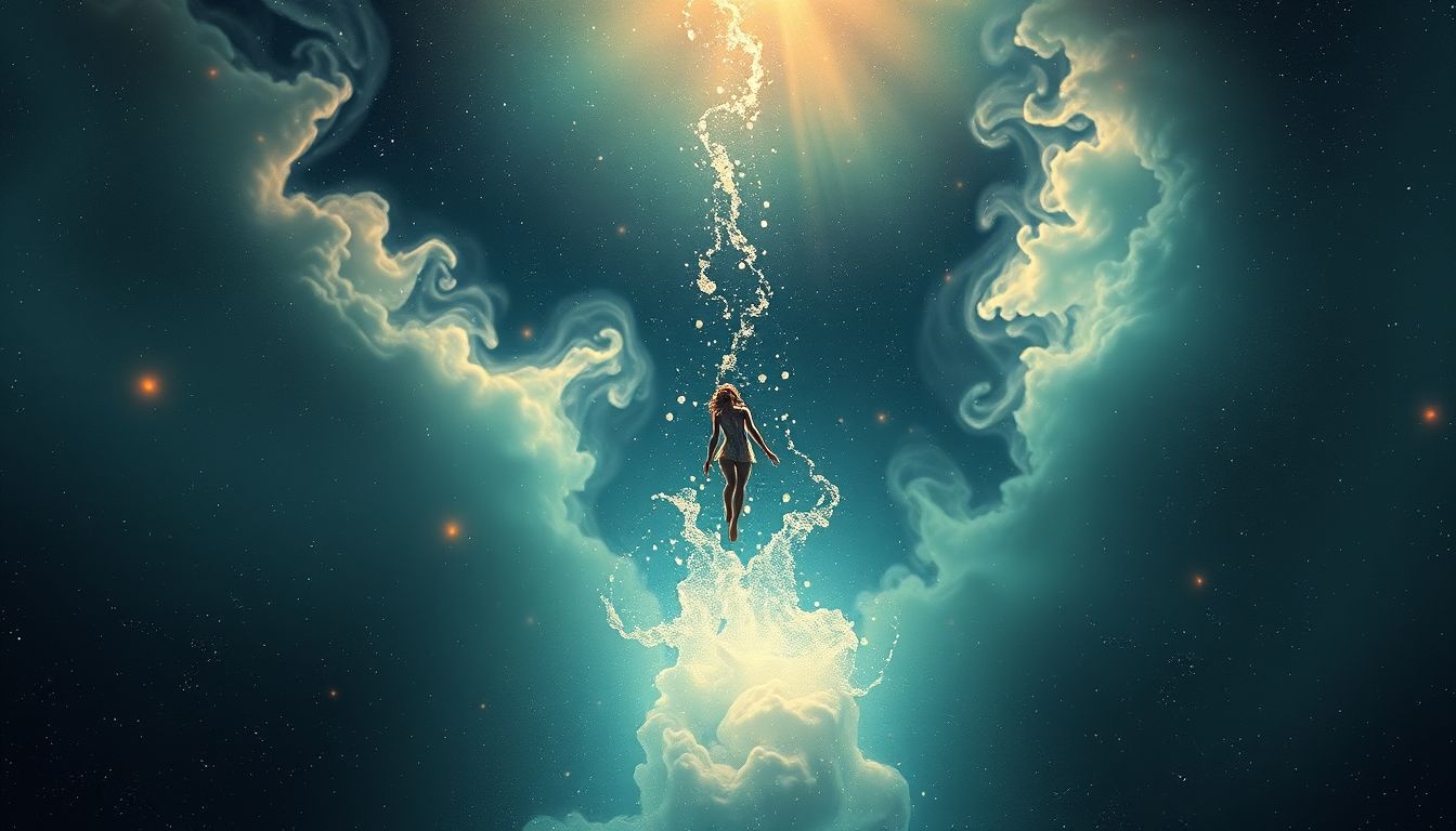 Rêver de tomber dans une fontaine symbolise un renouveau émotionnel profond.