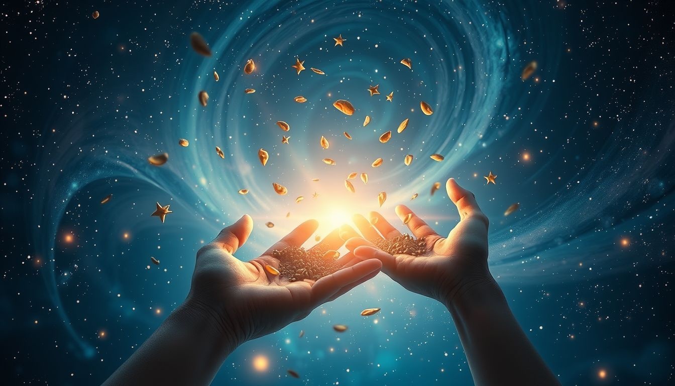 Rêver de vendre des muscades symbolise l’échange d’énergies positives.