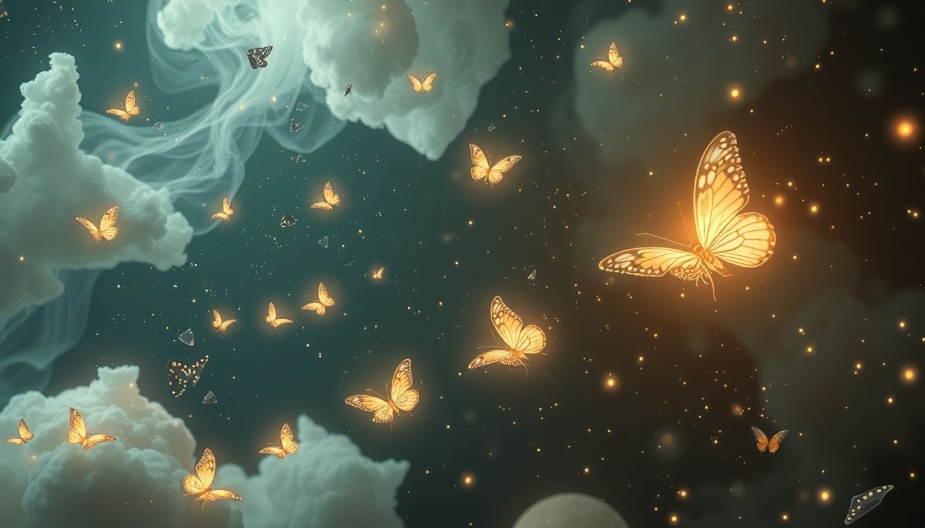 Rêver de vers devenant papillons symbolise un profond renouveau intérieur.