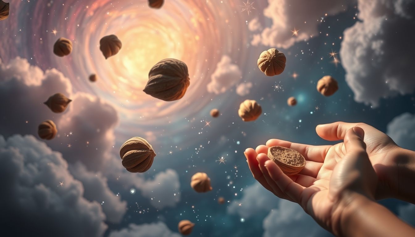 Rêver de voler des muscades symbolise un désir de liberté secrète.