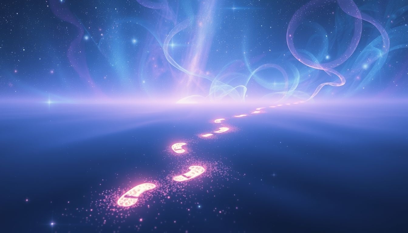 Rêver de pas inconnus symbolise un avenir plein de surprises.