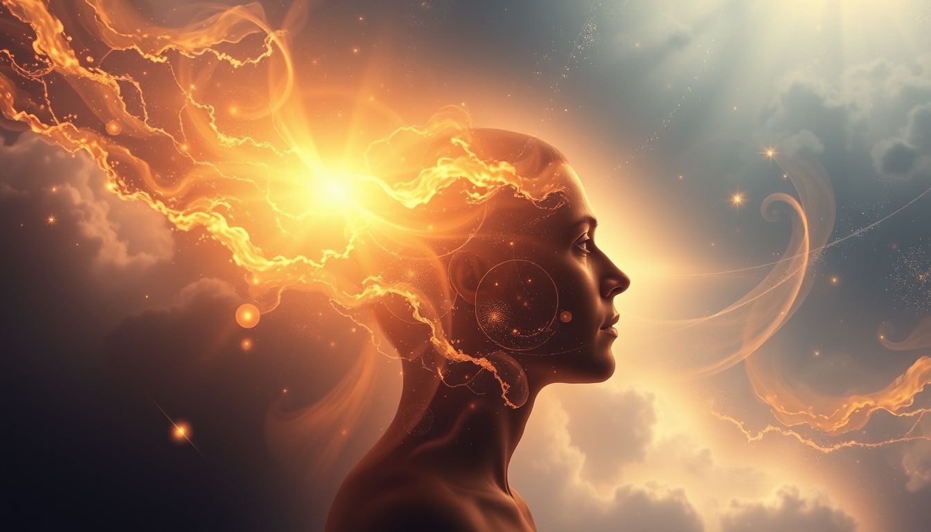 Rêver du côté droit symbolise souvent la vitalité et la force intérieure.