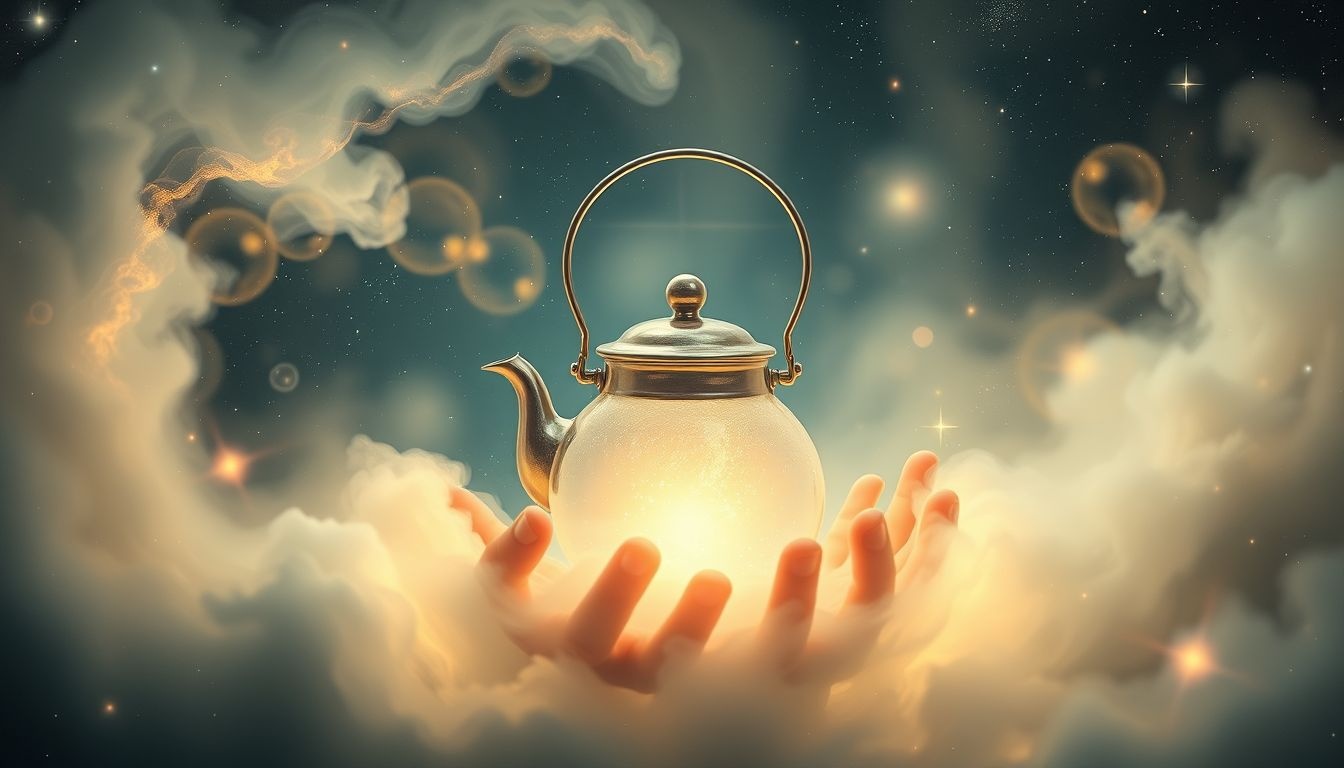 Recevoir une bouilloire évoque soutien chaleureux et nouvelles opportunités.