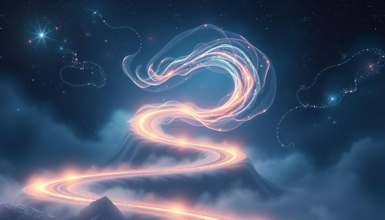 Rouler sur une route sinueuse symbolise défis et décisions incertaines.