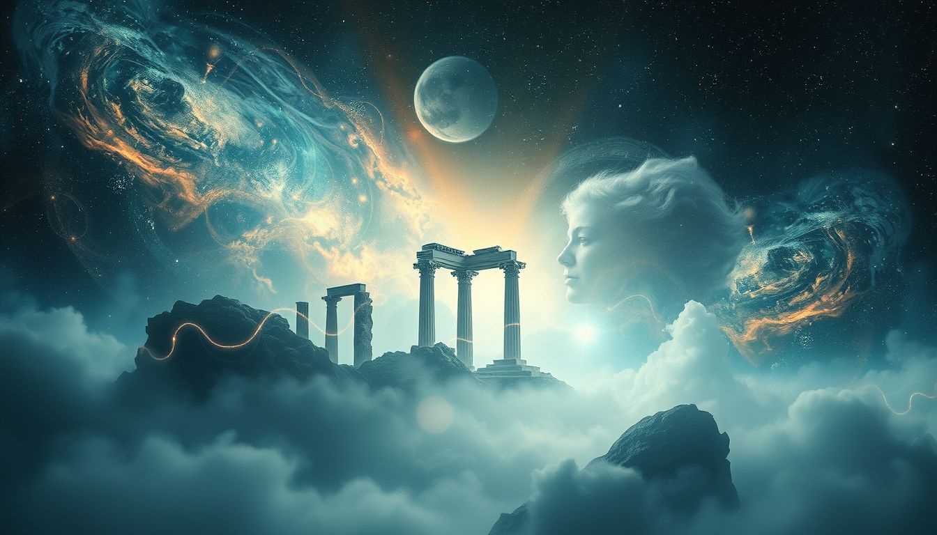 Les ruines symbolisent souvent l’héritage émotionnel parental enfoui.