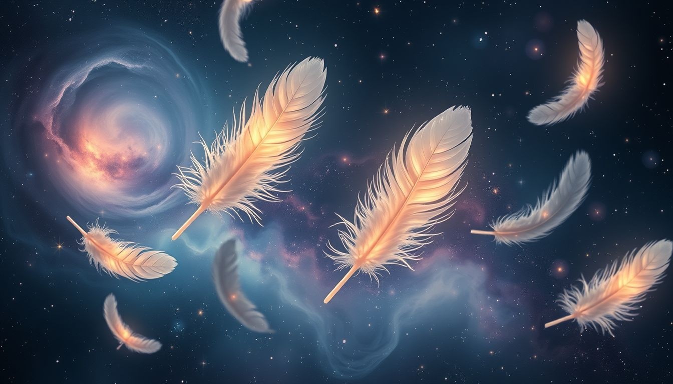 La taille des plumes révèle l’intensité des émotions rêvées.