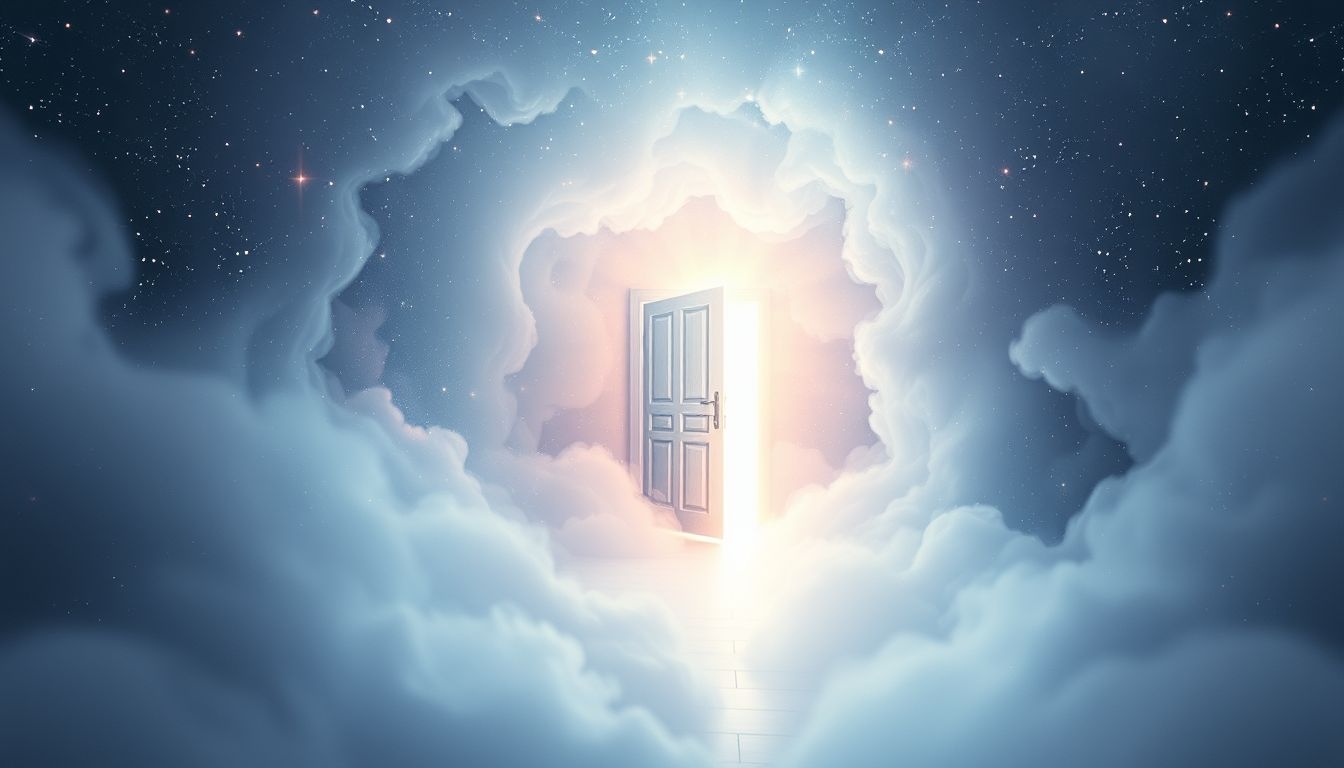 Découvrir une porte cachée symbolise une opportunité insoupçonnée révélée.