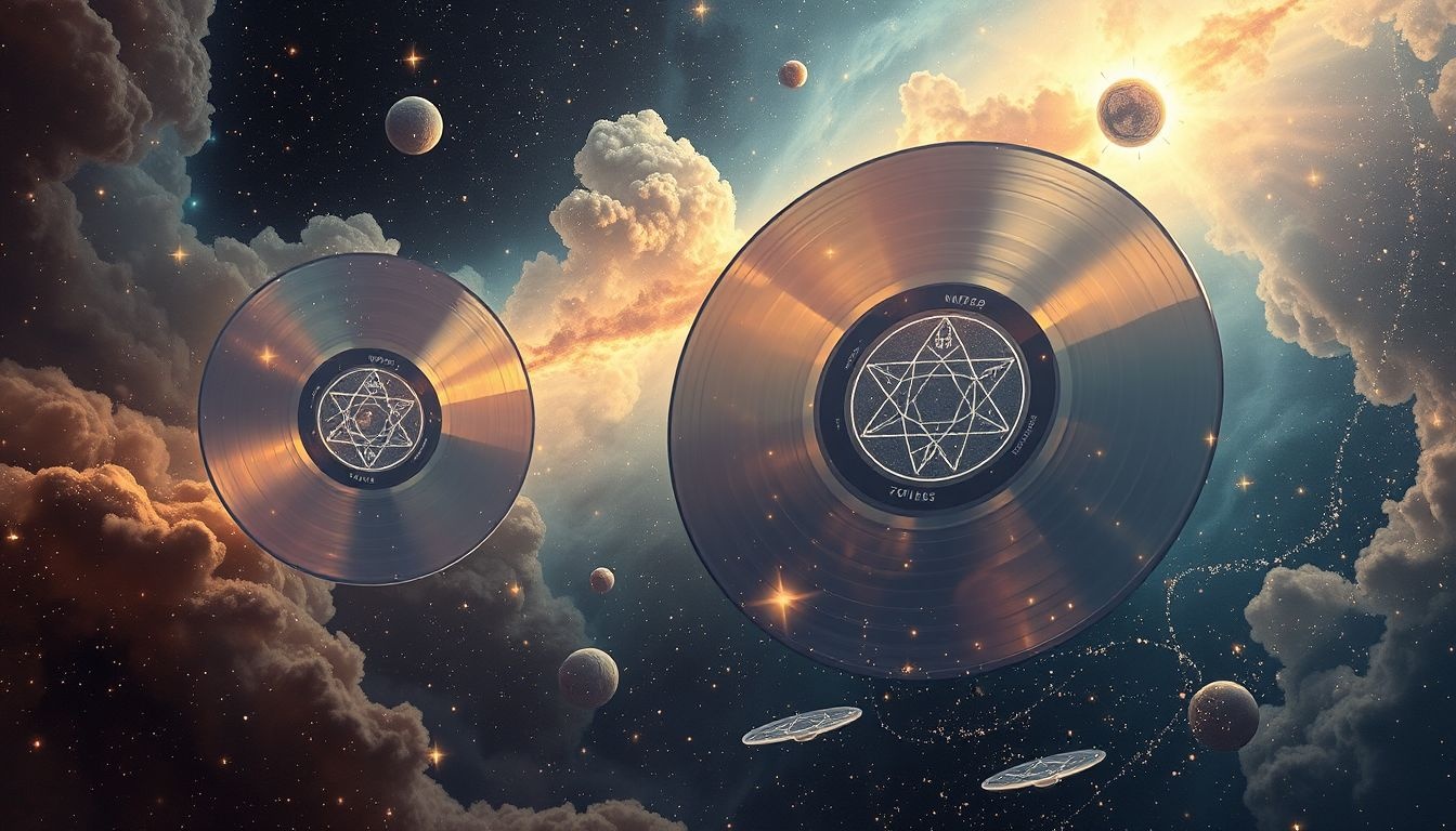 Les vinyles en rêve symbolisent souvent la nostalgie et la mémoire.