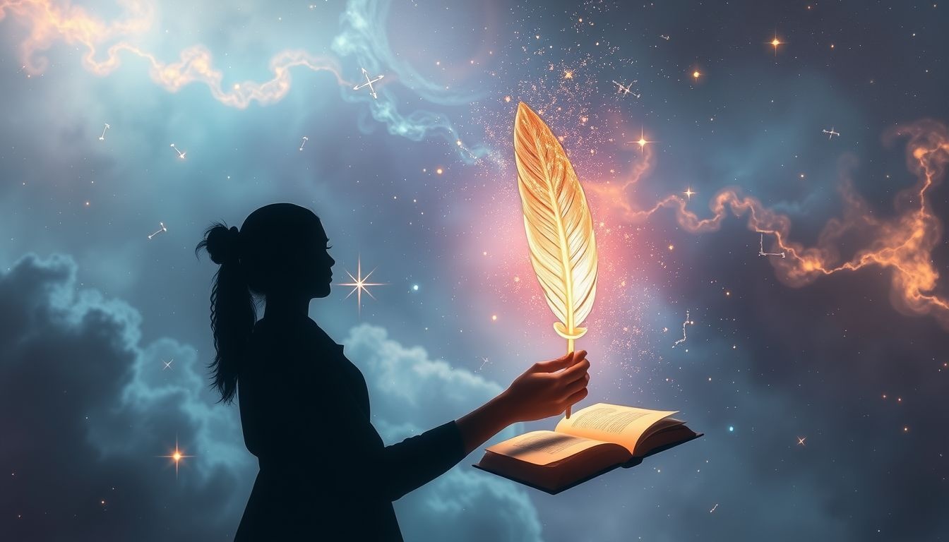 Rêver d’un apprenti écrivain symbolise un nouveau départ créatif.