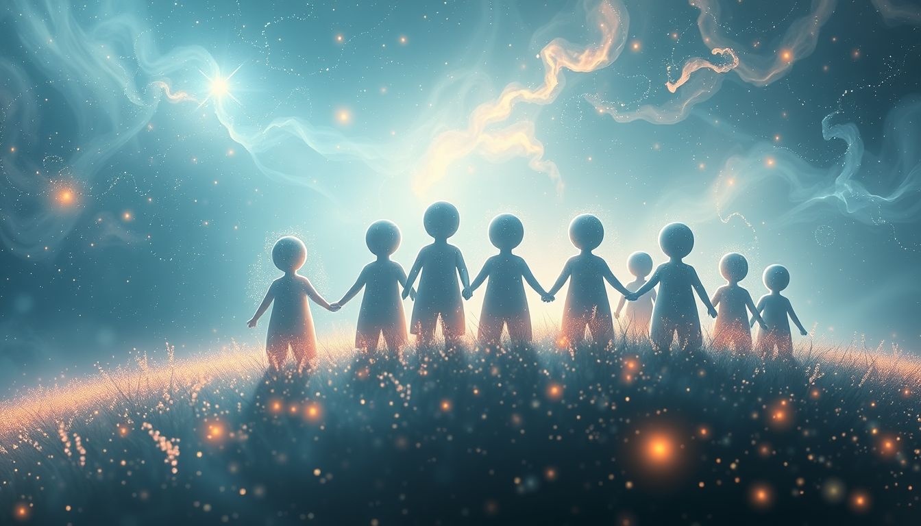 Brouter en groupe symbolise souvent l'intégration sociale et l'harmonie.