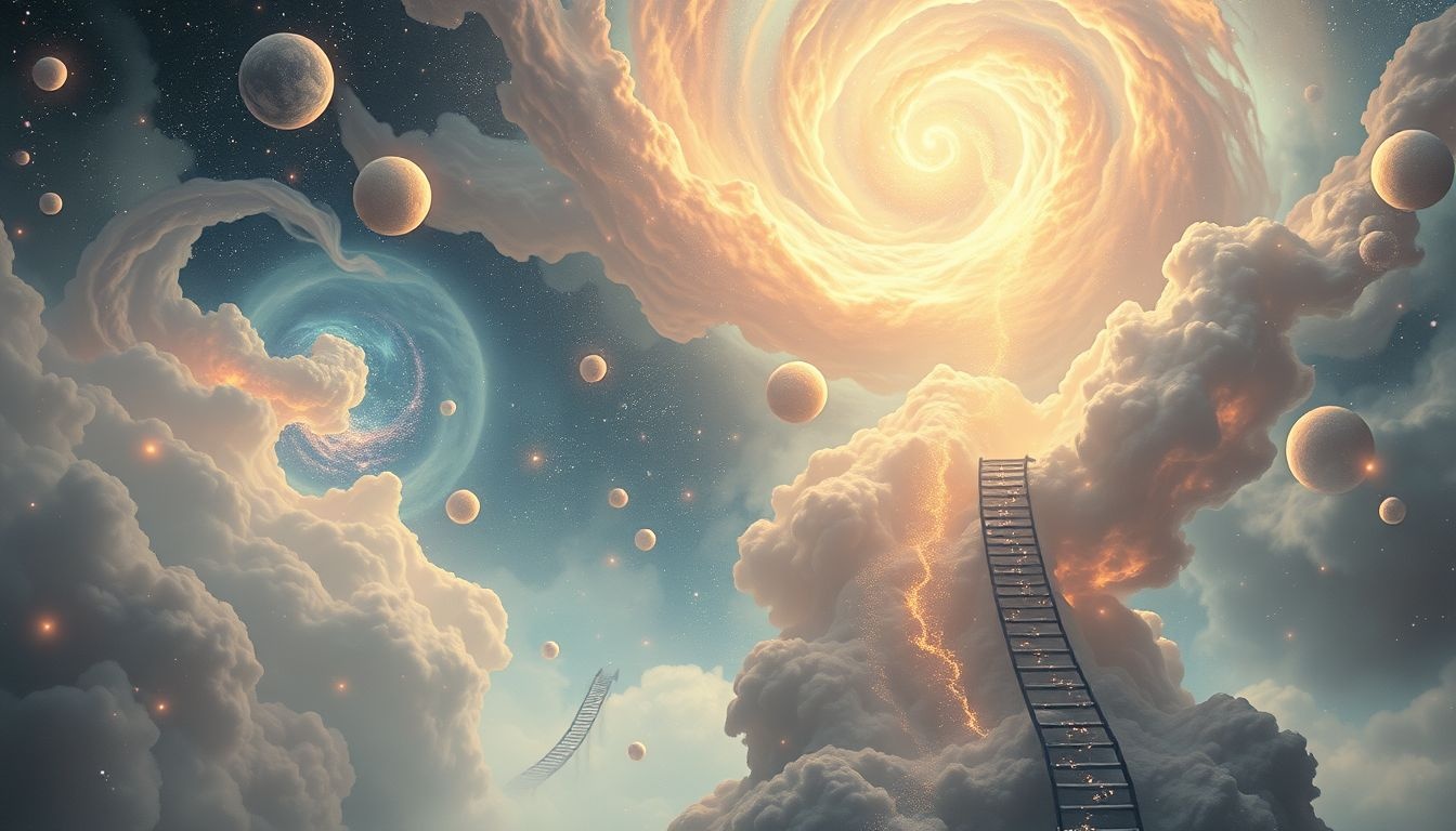 Les rêves d'ascension symbolisent souvent une quête de réussite personnelle.