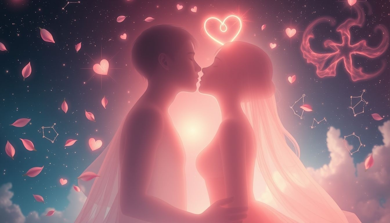 Déposer un baiser symbolise souvent amour, paix et réconciliation profonde.