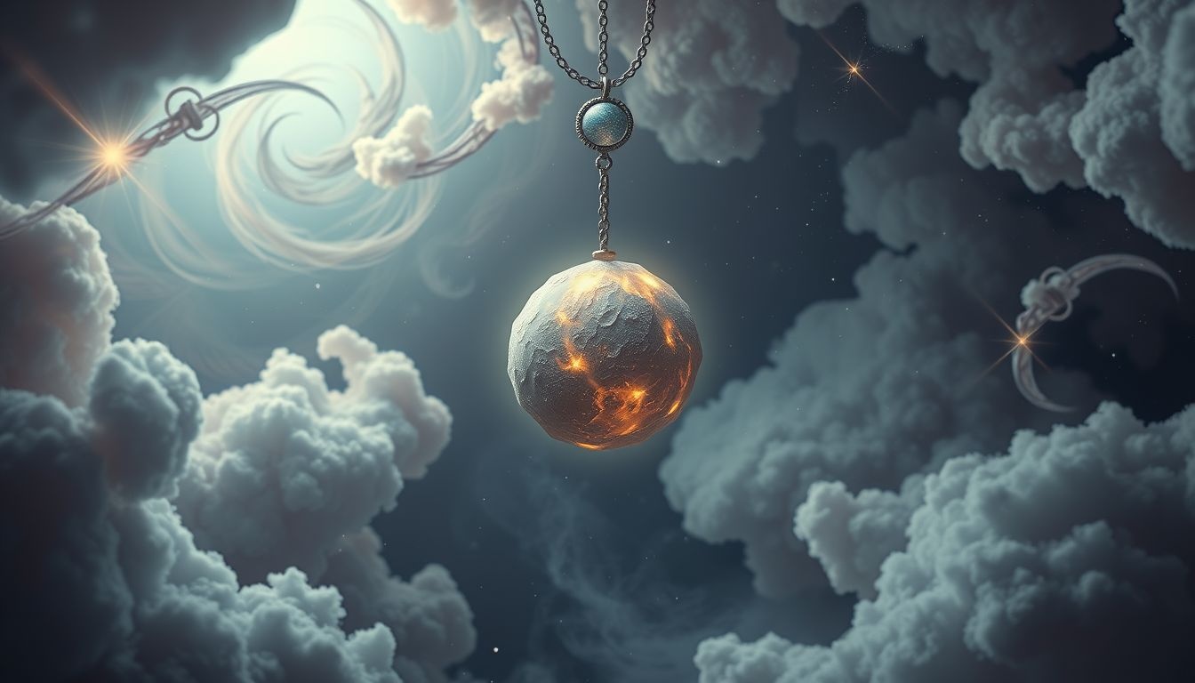 Rêver d'une pierre de furoncle en bijou symbolise un conflit intérieur.