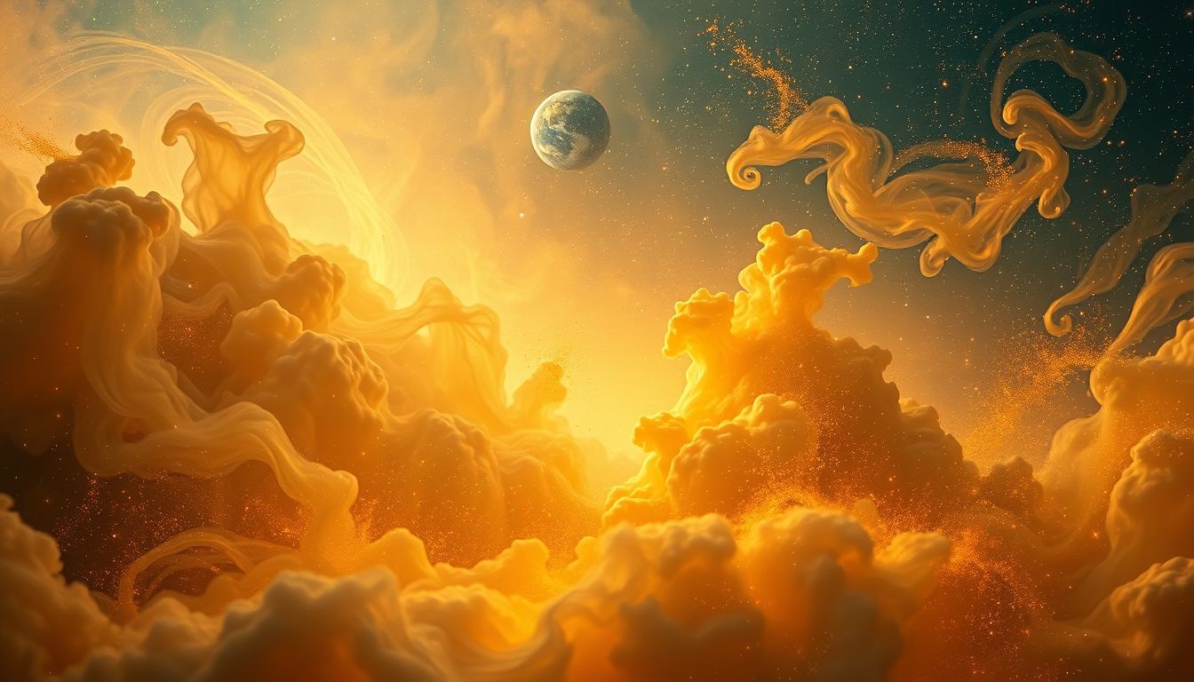 Le soufre en rêve symbolise souvent transformation et purification intérieure.