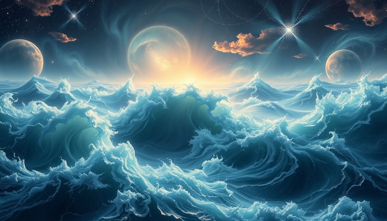 Rêver d’une tempête en mer symbolise souvent un bouleversement émotionnel intense.