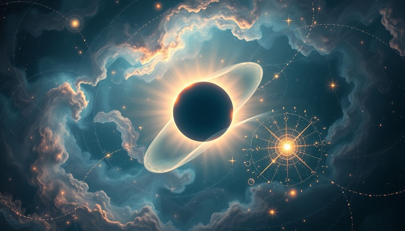 L'éclipse symbolise un réveil spirituel et une profonde transformation intérieure.