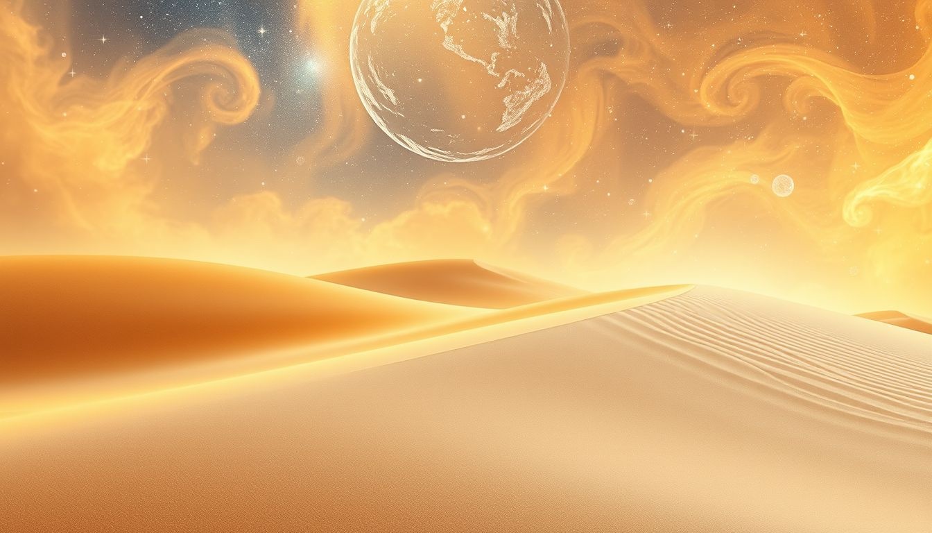 La couleur du sable révèle souvent l'état émotionnel subconscient.