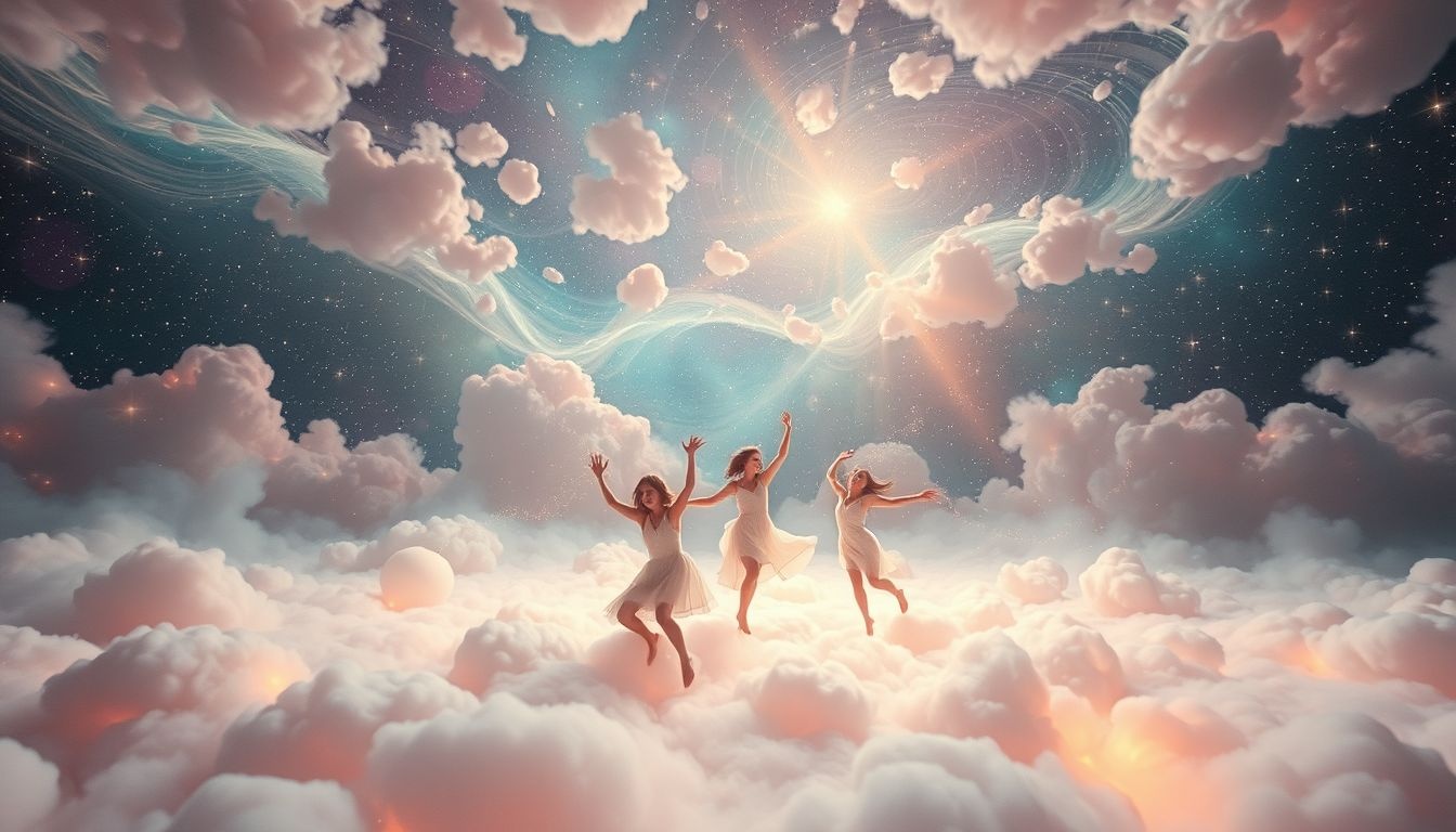 La musique crée l’ambiance émotionnelle du rêve de bal.
