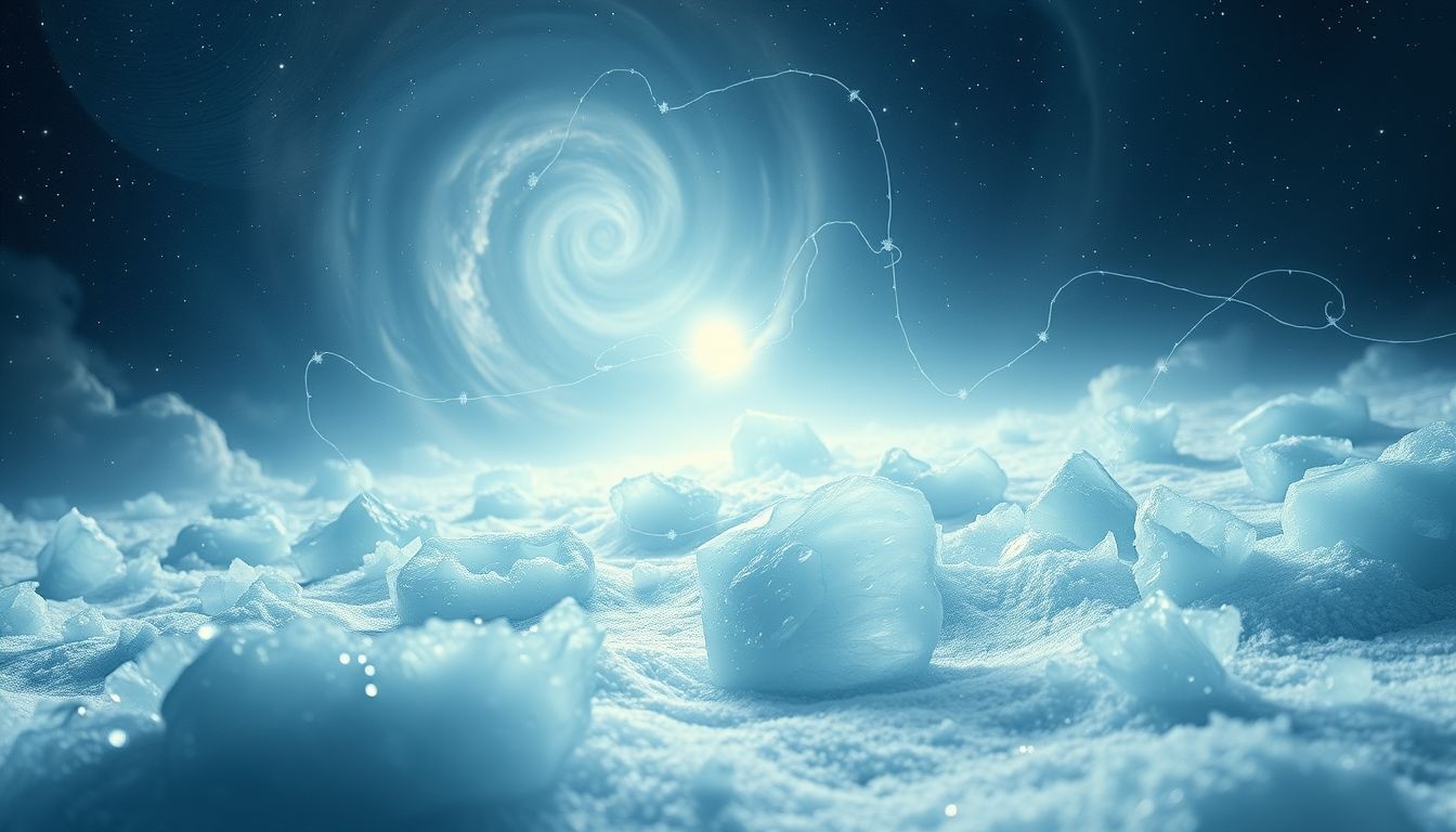 Le froid symbolise souvent la distance et le repli émotionnel profond.