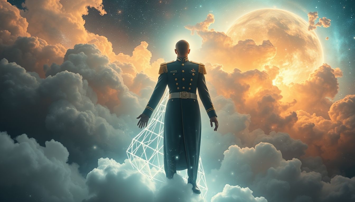 Le prince en uniforme symbolise pouvoir, devoir et aspirations nobles.
