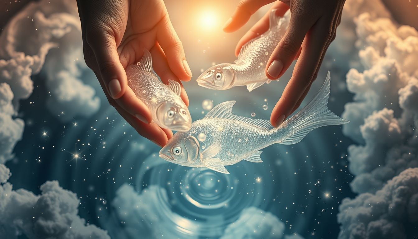 Nettoyer du poisson symbolise purifier ses émotions profondes.
