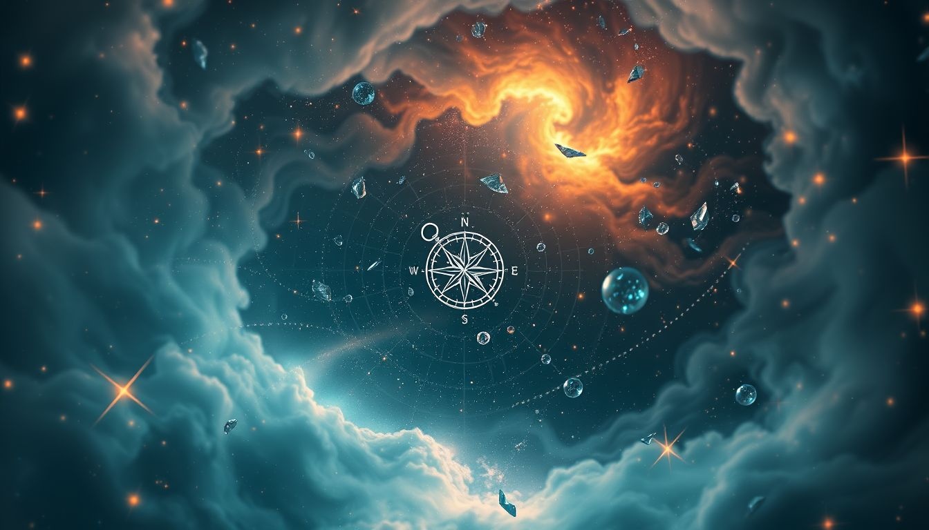 Rêver d'être perdu symbolise souvent une confusion intérieure profonde.