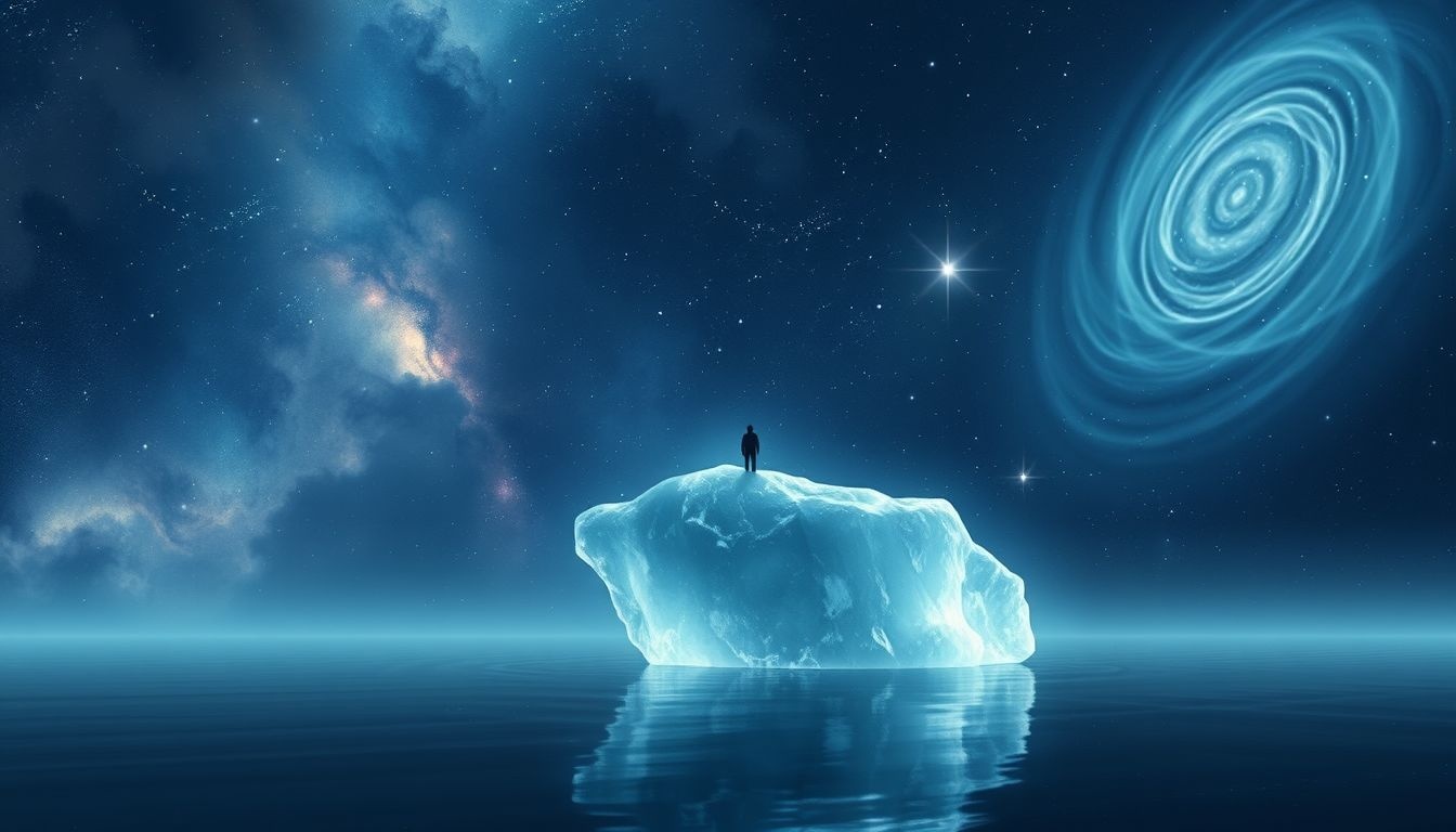 Rêver d’iceberg révèle souvent un isolement et profond besoin d’introspection.
