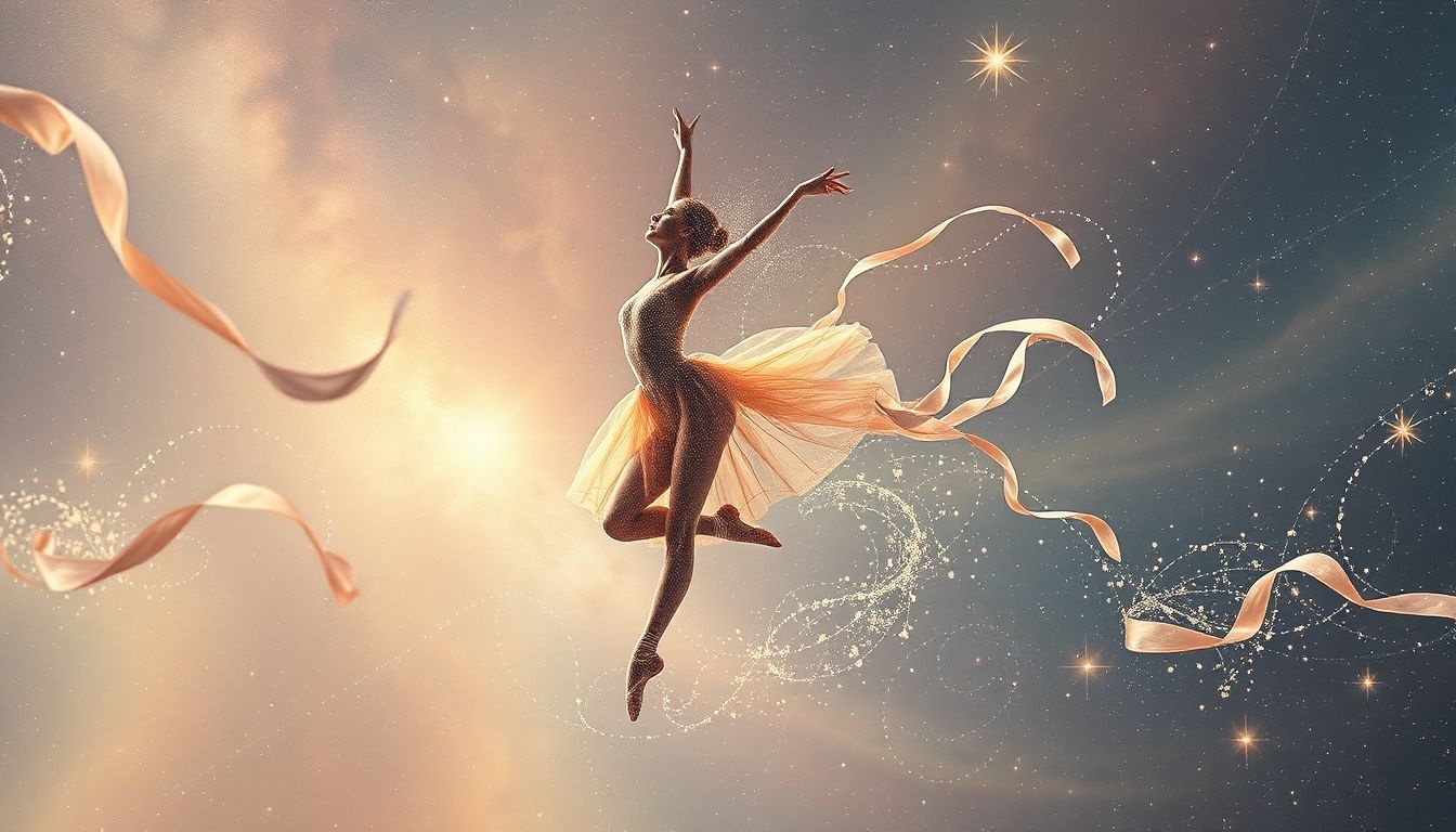Rêver d’être danseur étoile révèle une quête intense de perfection.