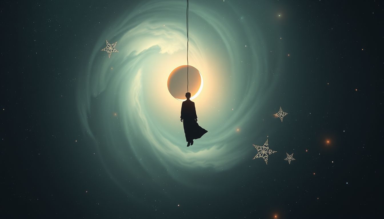 Rêver d'éclipse solitaire révèle une profonde quête intérieure et solitude.