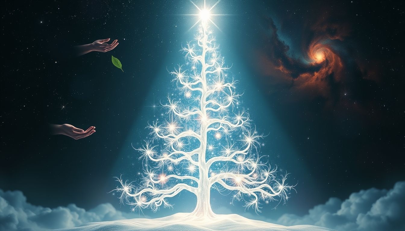 Rêver d’un arbre de Noël symbolise l’espoir et l’unité familiale.