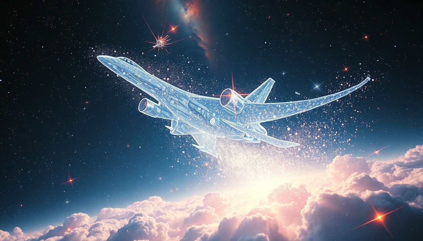 Rêver de détruire un avion de combat symbolise triomphe personnel.