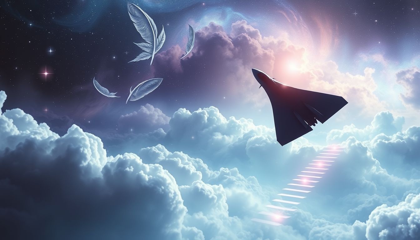 Rêver d’avion de combat symbolise souvent un nouveau défi imminent.