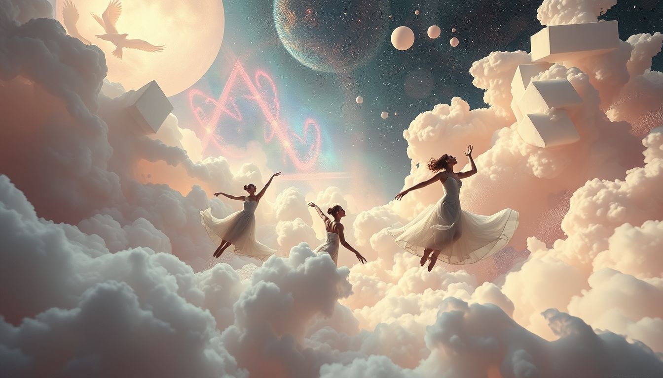 Rêver d’un ballet insolite symbolise créativité et adaptation face à l’inattendu.