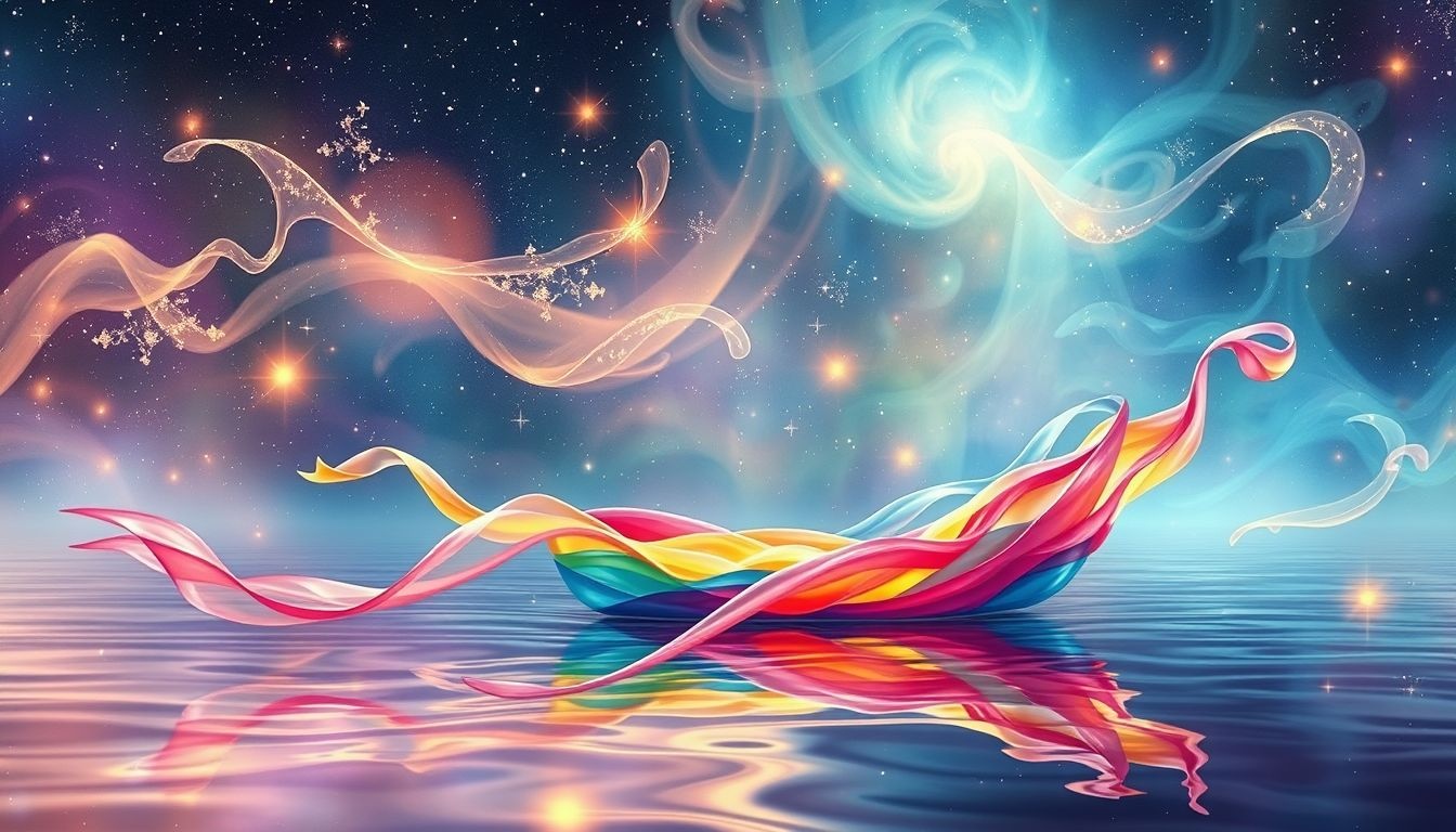 Rêver d’un bateau multicolore symbolise joie et créativité éclatantes.