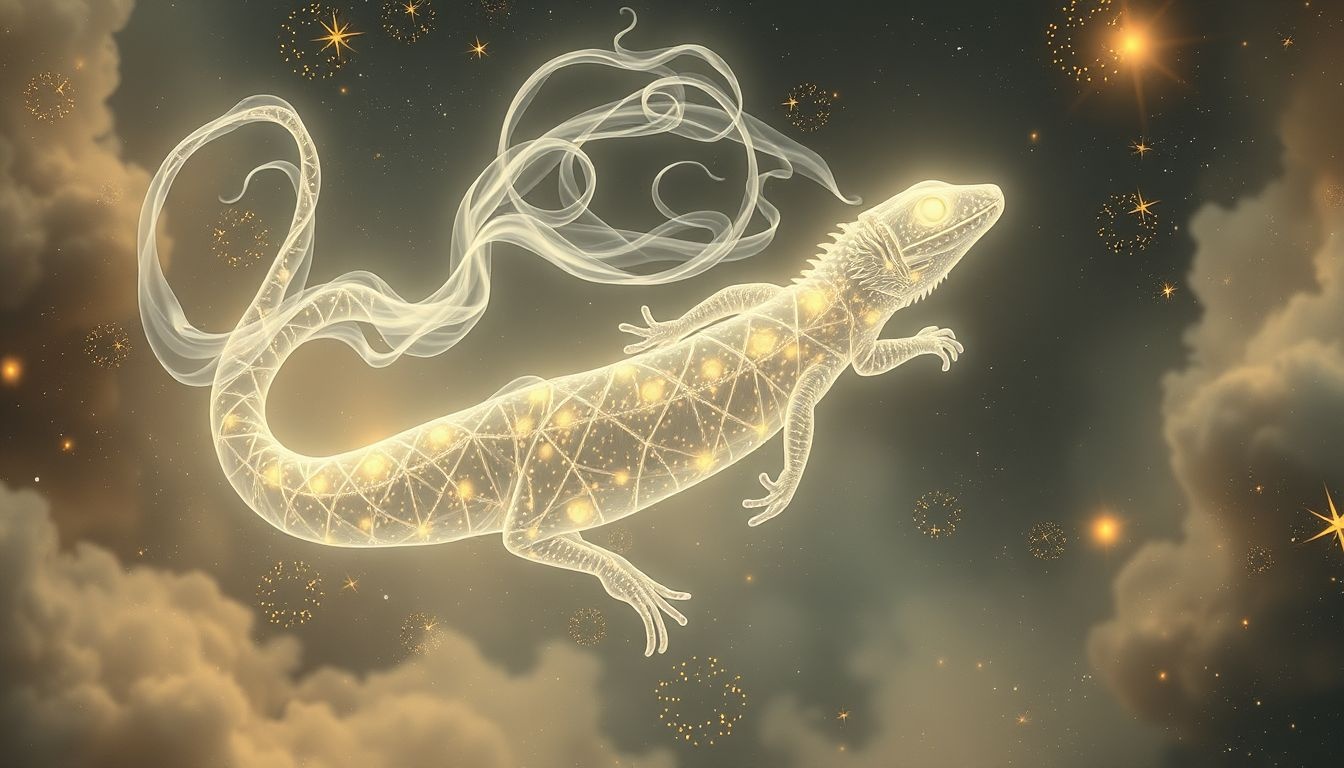 Rêver d’un biologiste et reptile symbolise instinct, survie et métamorphose.