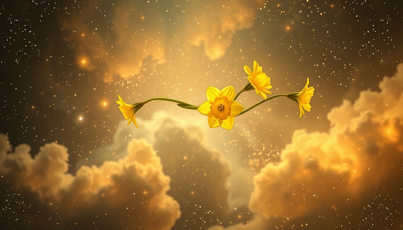 Rêver de jonquilles symbolise souvent un renouveau plein d'espoir.