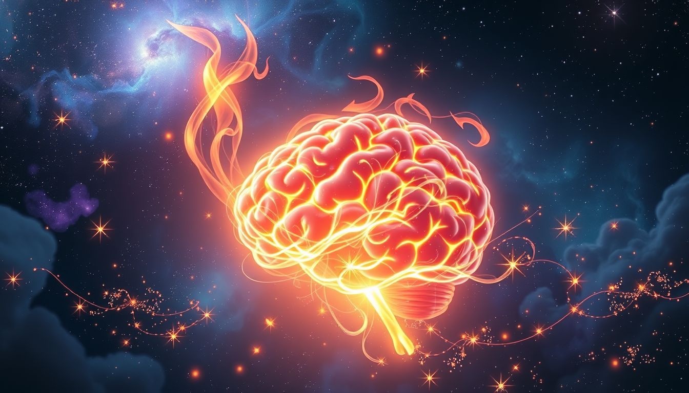 Rêver d’un cerveau en feu symbolise une créativité intense et brûlante.