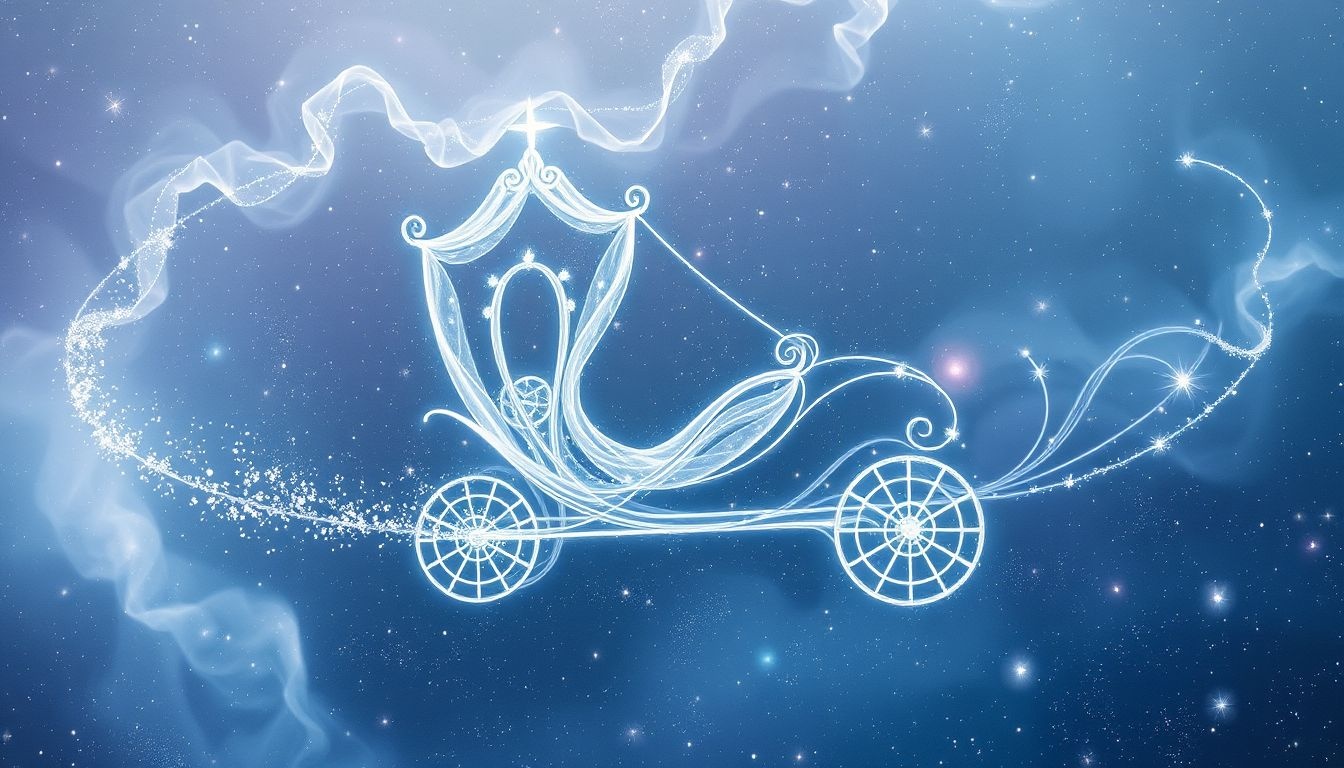 Rêver d’un chariot d’argent symbolise guidance intuitive et révélation spirituelle.