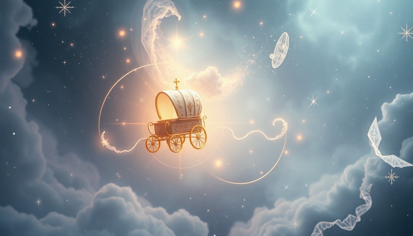 Rêver d’un chariot funéraire symbolise la fin et renaissance intérieure.